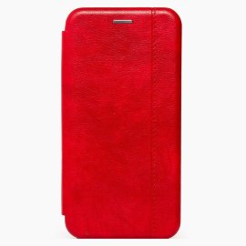 Чехол книжка BC002 Xiaomi Redmi 9C (открытие в бок) (красный)